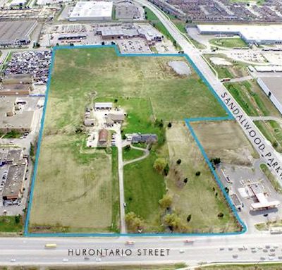 Brampton_PureIndustrialSandalwood400 Pure buys Brampton site, plans 625K sq. ft. of industrial buildings