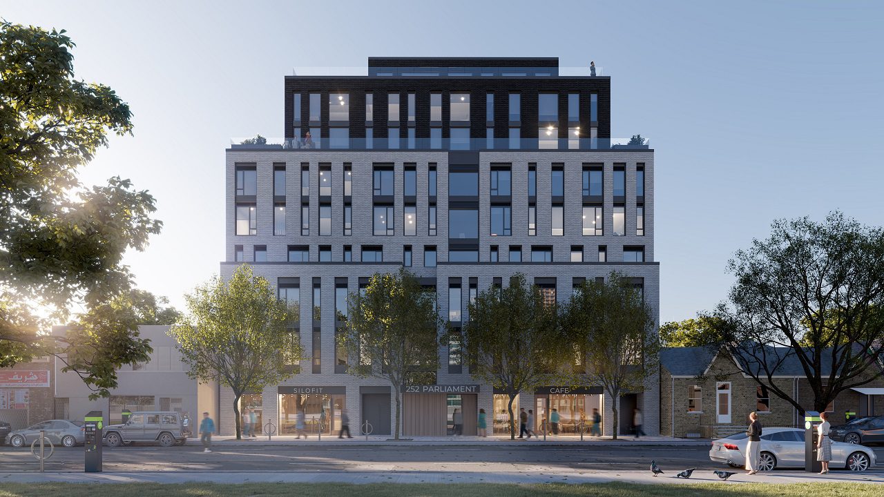 Geothermal Rental at 252 Parliament Applied by Core Development Group Approved by City