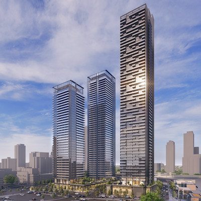 Cadillac Fairview Corporation Limited-Cadillac Fairview and SHAP CF, SHAPE Plan 3 Res Towers Up To 58 Storeys At Fairview Mall