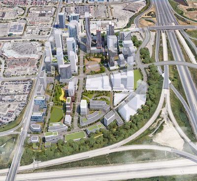 RioCan_ColossusAerial400 RioCan Plans Colossal Redev. At GTA’s Colossus Centre