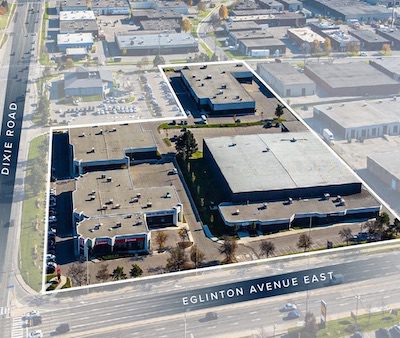 Mississauga_Dixie-Eglinton400 Soneil Buys Mississauga Ind. Portfolio, Office Bldg. For $86M