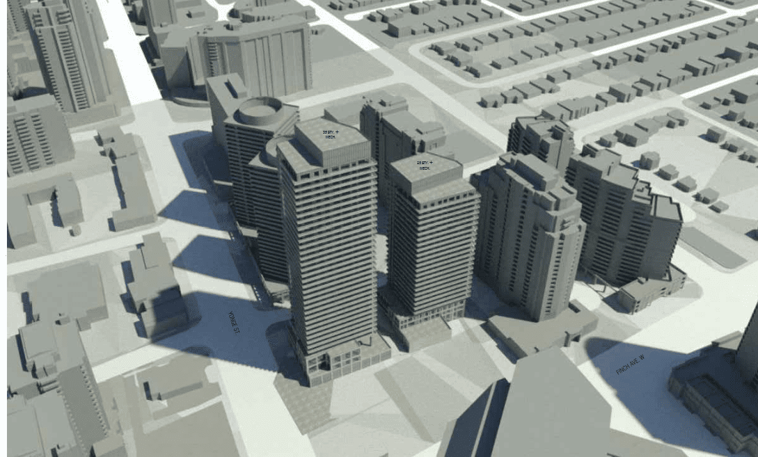 Golfour Proposes High Density Near Finch Station
