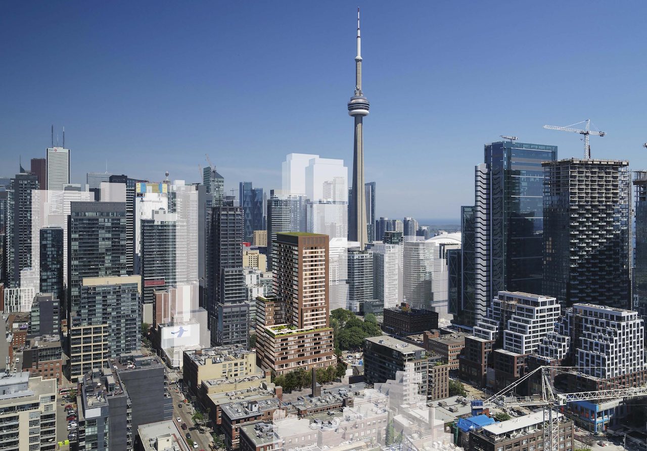 28 Storeys Planned on Spadina North of Wellington