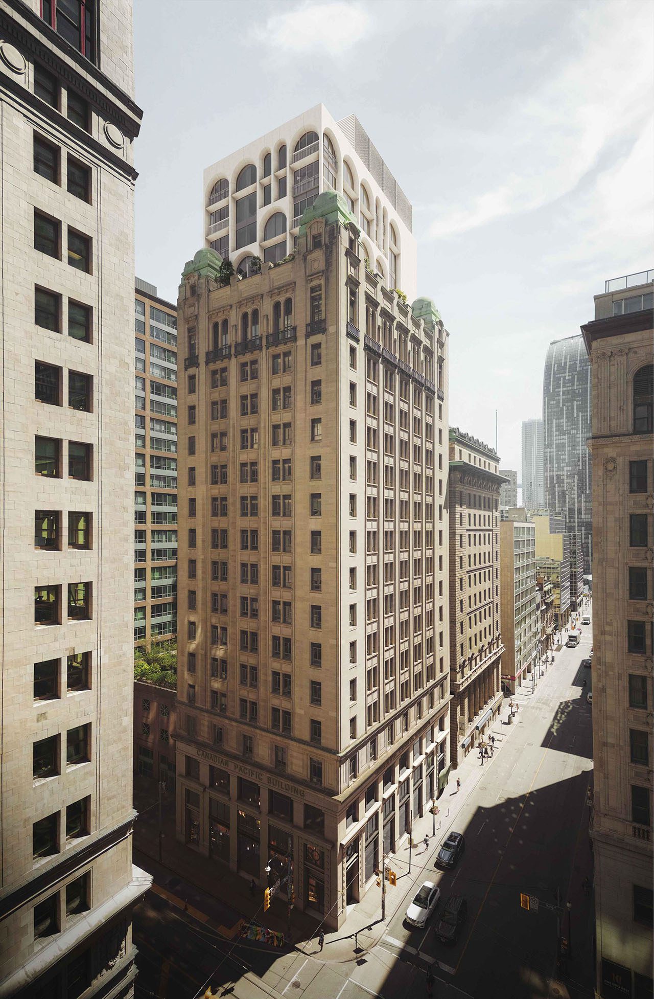 Residential Conversion, Infill Proposed for Financial Core Heritage Building